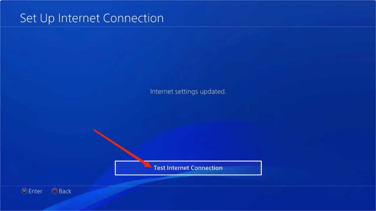 Test the proxy connection