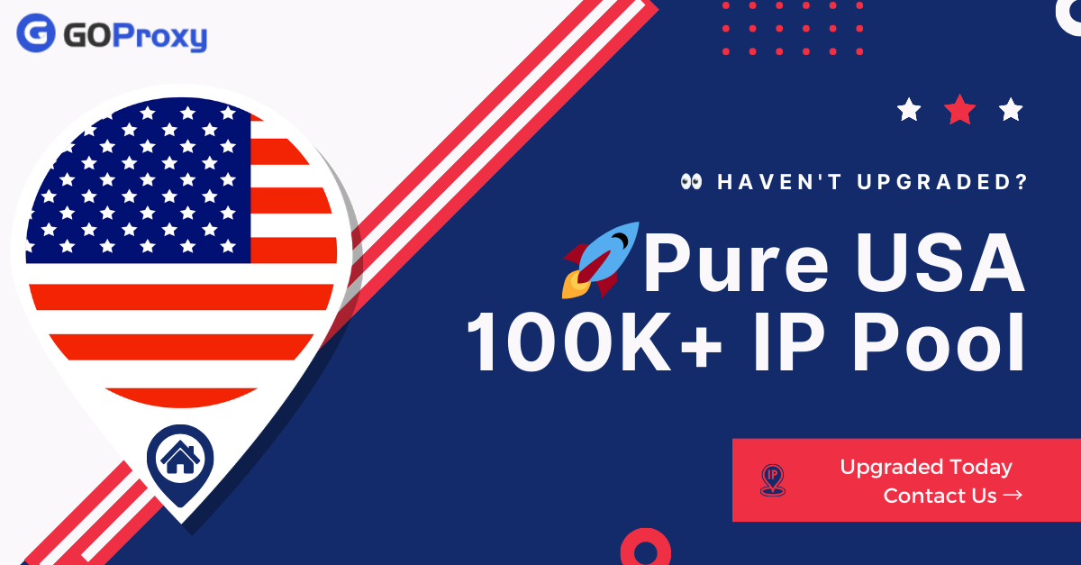 100K+ Pure USA Residential IPs