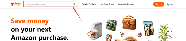 search the item