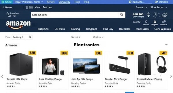 A amazon consumer electronics retailer
