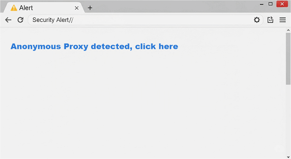 Anonymous Proxy detected, click here