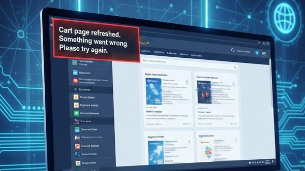 Cart Page Refreshed, Something Went Wrong. Please Try Again.
